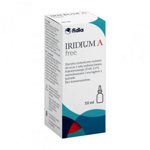 Iridium A Free izotoniczny roztwór do oczu – wyrób medyczny (10 ml) - zdjęcie produktu