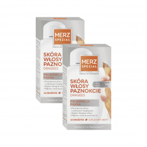 Merz Spezial Dragees – suplement diety (2 x 60 drażetek) - zdjęcie produktu