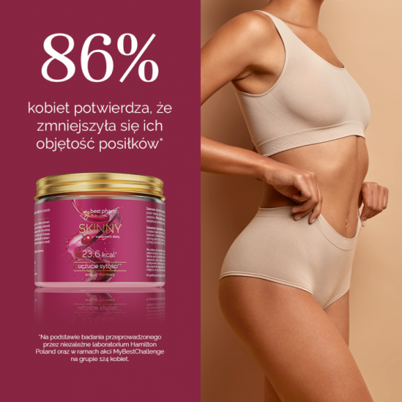 MyBest Skinny, poszek, smak wiśniowy, 222 g - zdjęcie produktu