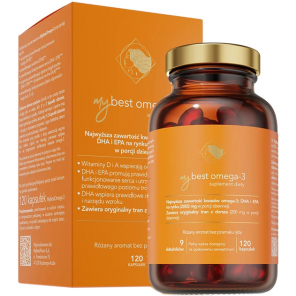 MyBest Omega-3, kapsułki, 120 szt. - zdjęcie produktu