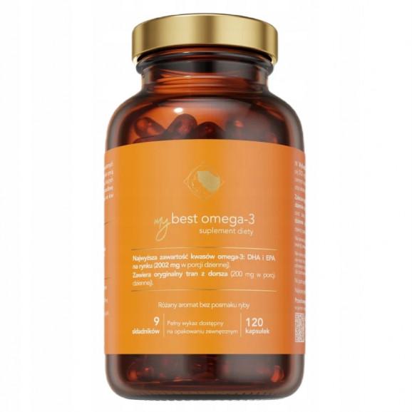 MyBest Omega-3, kapsułki, 120 szt. - zdjęcie produktu