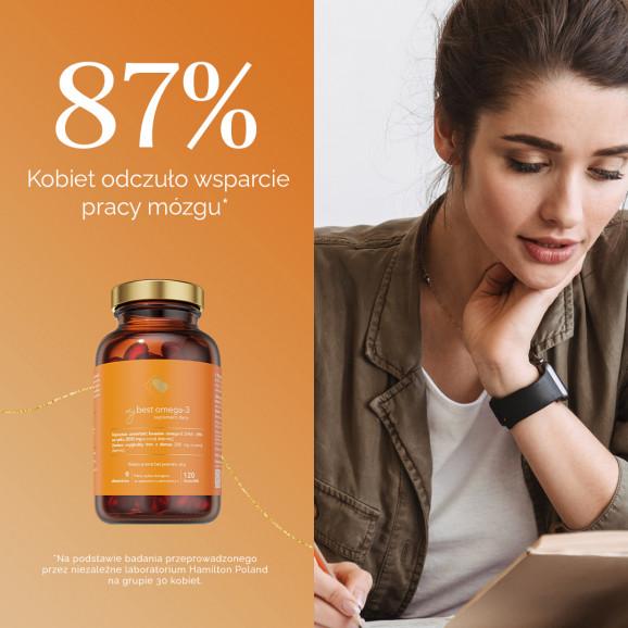 MyBest Omega-3, kapsułki, 120 szt. - zdjęcie produktu