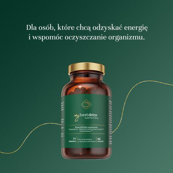 MyBest Detox, kapsułki, 90 szt. - zdjęcie produktu