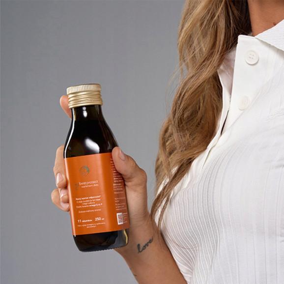 MyBest Protect, olej, smak ziołowo-pomarańczowy, 250 ml MyBest Protect, olej, smak ziołowo-pomarańczowy, 250 ml - zdjęcie produktu