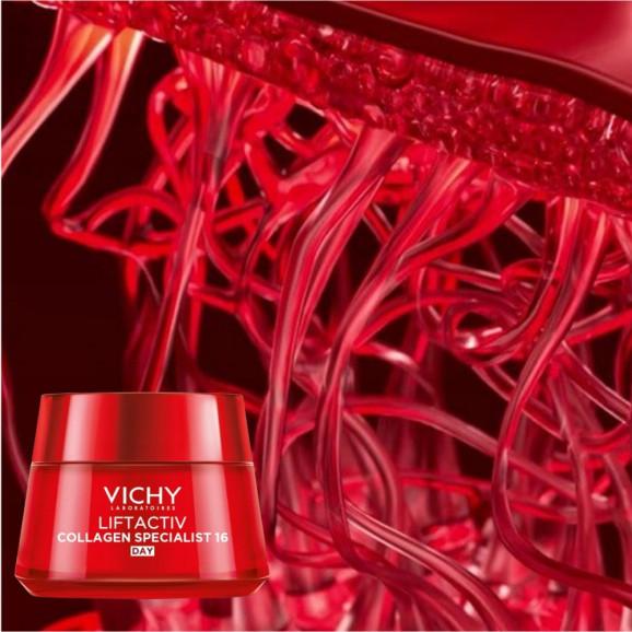 Vichy Liftactiv Collagen Specialist, krem przeciwzmarszczkowy, każdy rodzaj skóry, 50 ml - zdjęcie produktu