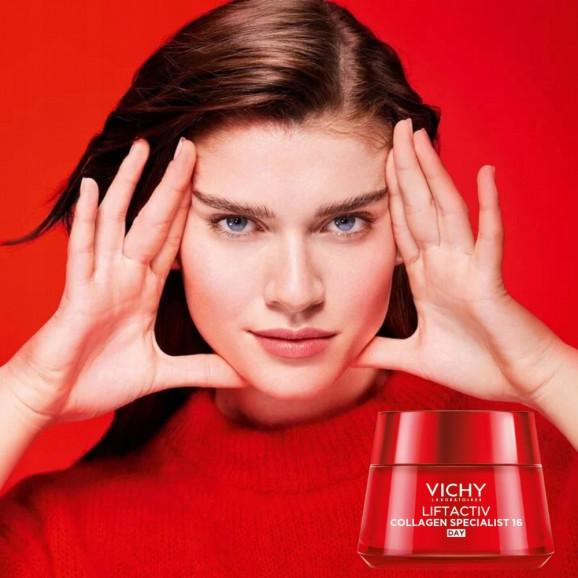 Vichy Liftactiv Collagen Specialist, krem przeciwzmarszczkowy, każdy rodzaj skóry, 50 ml - zdjęcie produktu