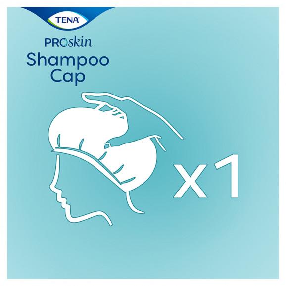 TENA Proskin Shampoo Cap – czepek do mycia włosów (1 sztuka) - zdjęcie produktu