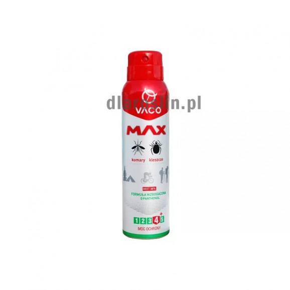 VACO Max spray na komary, kleszcze i meszki DEET 30% (100 ml) - zdjęcie produktu