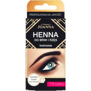 Joanna Henna do brwi i rzęs kremowa, czarna (15 ml) - zdjęcie produktu