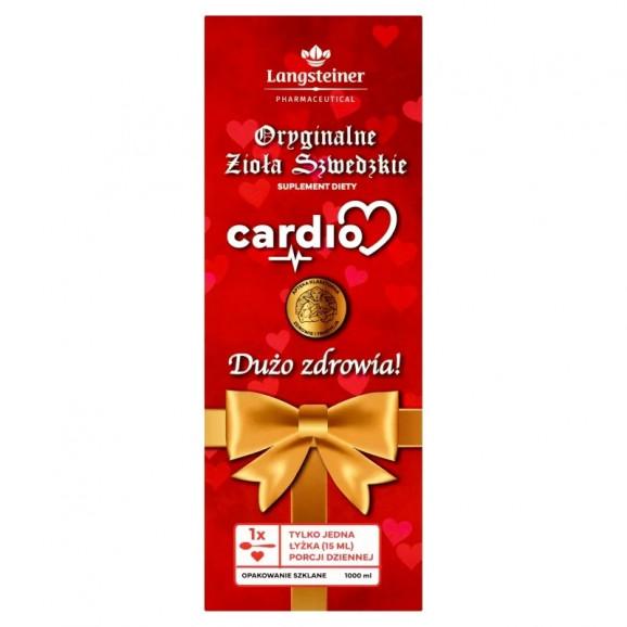 Langsteiner Oryginalne Zioła Szwedzkie Cardio – suplement diety (1000 ml) Langsteiner Oryginalne Zioła Szwedzkie Cardio – suplement diety (1000 ml) - zdjęcie produktu