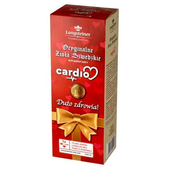 Langsteiner Oryginalne Zioła Szwedzkie Cardio – suplement diety (1000 ml) Langsteiner Oryginalne Zioła Szwedzkie Cardio – suplement diety (1000 ml) - zdjęcie produktu