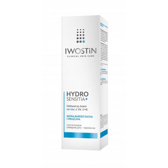 Iwostin Sensitia, krem odżywczy na noc z witaminami C+E, 50 ml - zdjęcie produktu