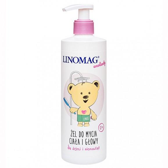Linomag żel do mycia ciała i głowy – kosmetyk dla dzieci i niemowląt (400 ml) Linomag żel do mycia ciała i głowy – kosmetyk dla dzieci i niemowląt (400 ml) - zdjęcie produktu