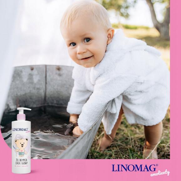 Linomag żel do mycia ciała i głowy – kosmetyk dla dzieci i niemowląt (400 ml) Linomag żel do mycia ciała i głowy – kosmetyk dla dzieci i niemowląt (400 ml) - zdjęcie produktu