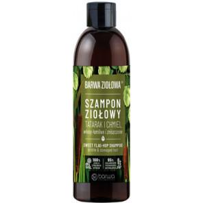 Barwa Ziołowa Tartak i Chmiel, szampon ziołowy do włosów łamliwych i zniszczonych, 250 ml - zdjęcie produktu
