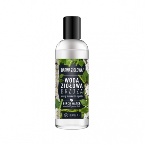 Barwa Ziołowa Brzoza, woda ziołowa do włosów z łupieżem, 95 ml Barwa Ziołowa Brzoza, woda ziołowa do włosów z łupieżem, 95 ml - zdjęcie produktu