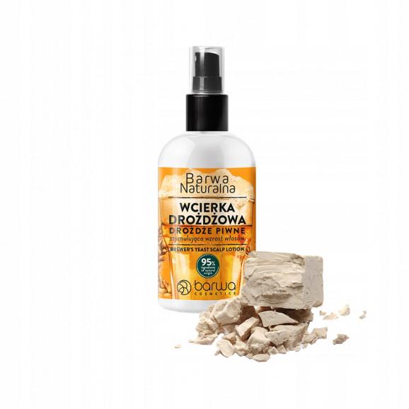 Barwa Naturalna Wcierka Drożdżowa Stymulująca wzrost włosów - Drożdże Piwne (100 ml) - zdjęcie produktu