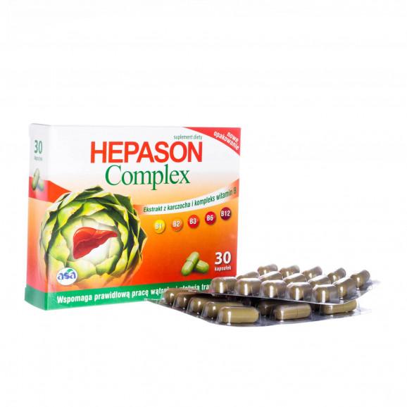 Hepason Complex – suplement diety (30 kapsułek) - zdjęcie produktu