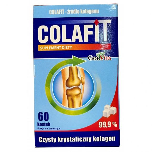 Colafit kostki z kolagenem krystalicznym – suplement diety (60 sztuk) Colafit kostki z kolagenem krystalicznym – suplement diety (60 sztuk) - zdjęcie produktu