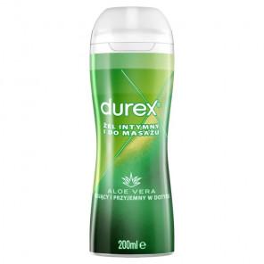 Durex Play 2w1 Aloe Vera – żel do masażu i nawilżający żel intymny (200 ml) - zdjęcie produktu