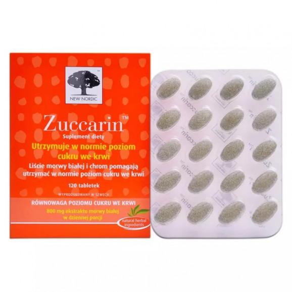 Zuccarin – tabletki, suplement diety (60 szt.) - zdjęcie produktu