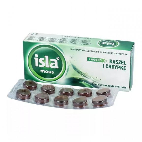 Isla-Moos – pastylki do ssania (30 szt.) - zdjęcie produktu