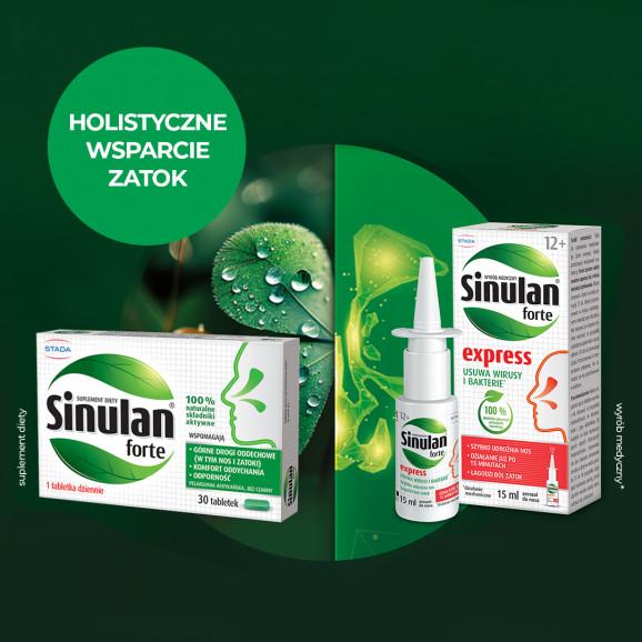 Sinulan Forte Tabletki powlekane - komfort oddychania i odporność 30 szt - zdjęcie produktu