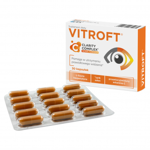 [28.04.2026] Vitroft® – suplement diety wspierający prawidłowe widzenie (30 kapsułek) - zdjęcie produktu