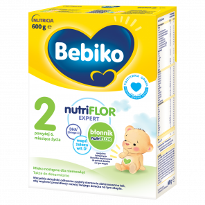 [20.06.2026] Bebiko 2 NUTRIflor Expert mleko następne dla niemowląt powyżej 6. miesiąca życia 600g - zdjęcie produktu