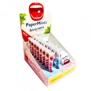 PaperMints Świeży Oddech zestaw 24 opakowań (16 Cool Caps + 8 Listki) - zdjęcie produktu