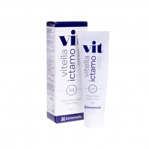 Vitella Ictamo – krem z ichtiolem jasnym (30 g) Vitella Ictamo – krem z ichtiolem jasnym (30 g) - zdjęcie produktu