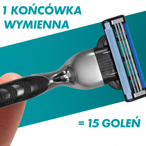Gillette Mach3, wkłady do maszynki, 12 szt. 1 opakowanie Gillette Mach3, wkłady do maszynki, 12 szt. 1 opakowanie - zdjęcie produktu