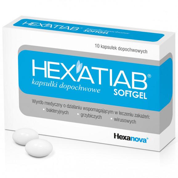 Hexatiab, kapsułki dopochwowe, 10 szt. Hexatiab, kapsułki dopochwowe, 10 szt. - zdjęcie produktu