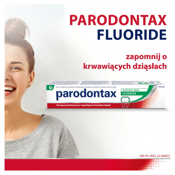 Parodontax Fluoride – pasta do zębów z fluorkiem (75 ml) Parodontax Fluoride – pasta do zębów z fluorkiem (75 ml) - zdjęcie produktu
