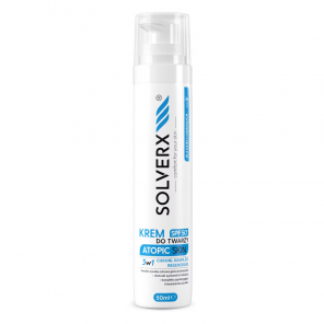 Solverx Atopic Skin krem do twarzy SPF 50+ do skóry atopowej 50 ml - zdjęcie produktu