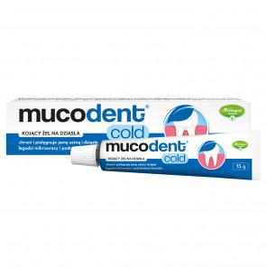 [30.06.2026] Mucodent Cold kojący żel do pielęgnacji jamy ustnej i dziąseł (15 g) - zdjęcie produktu