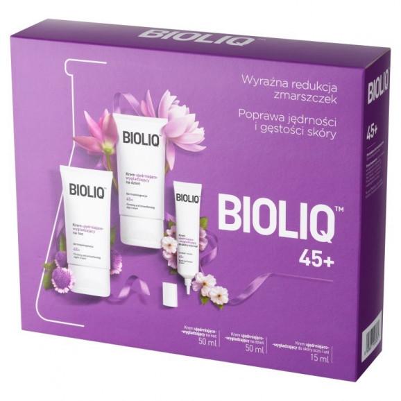 [30.06.2026] Bioliq 45+ Zestaw kremów ujędrniająco‑wygładzających (50 ml + 50 ml + 15 ml) - zdjęcie produktu