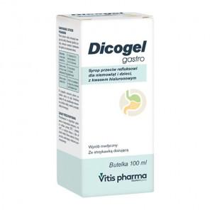 [29.04.2026] Dicogel Gastro syrop przeciwrefluksowy dla niemowląt i dzieci z kwasem hialuronowym (100 ml) - zdjęcie produktu