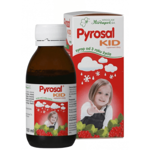 Pyrosal Kid, syrop dla dzieci od 3 lat, 100 ml - zdjęcie produktu