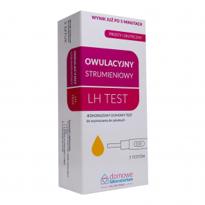 Test Owulacyjny Strumieniowy LH wyrób medyczny (5 sztuk) - zdjęcie produktu