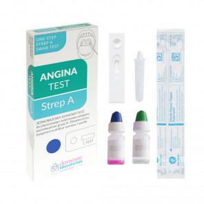 Domowe Laboratorium Angina Test Strep A – domowy test na paciorkowca (Strep A), wyrób medyczny (1 szt.) - zdjęcie produktu