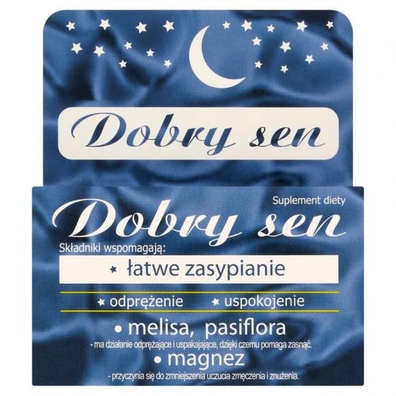 Dobry Sen, suplement diety (30 tabletek) Dobry Sen, suplement diety (30 tabletek) - zdjęcie produktu