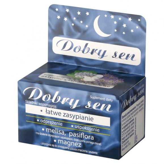 Dobry Sen, suplement diety (30 tabletek) Dobry Sen, suplement diety (30 tabletek) - zdjęcie produktu