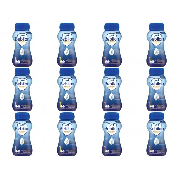 Bebilon Advance Pronutra 1, mleko początkowe gotowe do spożycia, od urodzenia (200 ml)12 sztuk Bebilon Advance Pronutra 1, mleko początkowe gotowe do spożycia, od urodzenia (200 ml)12 sztuk - zdjęcie produktu