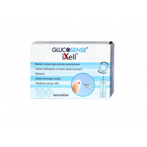 Lancety Glucosense iXell (100 sztuk) – wyrób medyczny - zdjęcie produktu