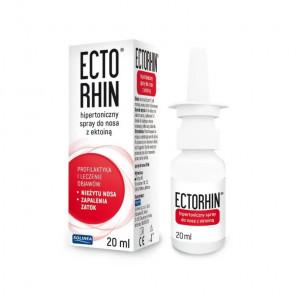 [30.06.2026] Ectorhin, hipertoniczny spray do nosa z ektoiną – wyrób medyczny (20 ml) - zdjęcie produktu