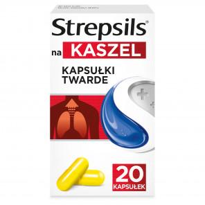 [30.06.2026] Strepsils na kaszel 375 mg, 20 kapsułek twardych - zdjęcie produktu