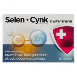 Selen + Cynk z witaminami, suplement diety (30 tabletek) - zdjęcie produktu