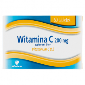 Witamina C 200 mg (Aflofarm), tabletki (60 szt) - zdjęcie produktu