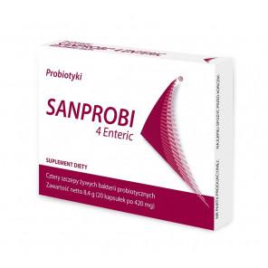 [30.06.2026] Sanprobi 4 Enteric – suplement diety (20 kapsułek dojelitowych) - zdjęcie produktu